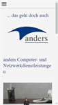 Mobile Screenshot of einfach-anders.net